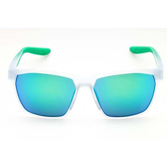 NWT Nike MAVERICK M EV1095 Matte Pure Rectangle 59mm Sunglasses